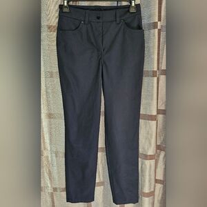 Lululemon X8 Straight Leg Trousers, Pants, 5 Pockets, Blue, Size 4